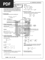 1er Año Algebra