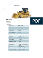 Cargador Frontal Orugas