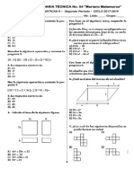 Examen Matematicas II Bloque II