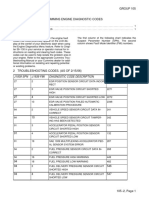 GROUP 105 Engine Diagnostics Cummins Engine Diagnostic Codes