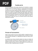 Tornillo Sin Fin-MP