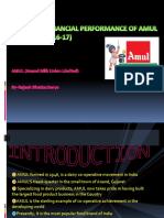 A Study On Financial Performance of Amul (Project)