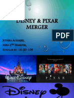 Disney Pixar Merger