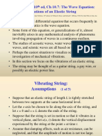 Boyce/Diprima 10 Ed, CH 10.7: The Wave Equation: Vibrations of An Elastic String