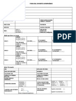 Ficha Docente