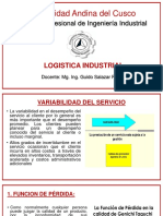 Variabilidad Del Servicio Logístico, KK