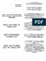 StudyBlue Flashcard Printing of ATR 72 600 Memory Items