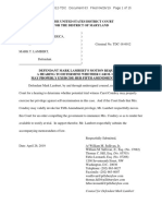 Mark Lambert, Uranium One Whistleblower, Charged With New Crimes April 26th, 2019 15-Pages