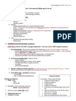 0 OBSTETRIC Examination Outline