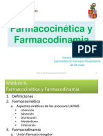 Farmacocinética y Farmacodinamia