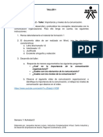 Taller 1 Técnicas de Comunicación A Nivel Administrativo