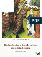 Hadas, Brujas y Hombres Lobos en La Edad Media PDF