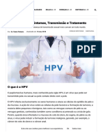 O Que É HPV - Sintomas, Transmissão e Tratamento MD PDF