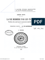 La Vie Berbère Par Les Textes, Parlers Du Sud-Ouest Marocain (Tachelhit) PDF