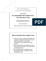 Chapter08-The New SevenTools For Management and Planning