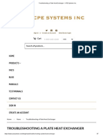 Troubleshooting A Plate Heat Exchanger - CPE Systems Inc