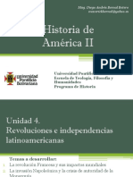 Unidad 4 Revoluciones e Independencias Latinoamericanas (Avances)