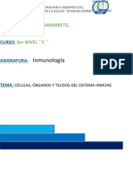 Células, Órganos y Tejidos Del Sistema Inmune