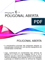 Aula 6 - Poligonal Aberta