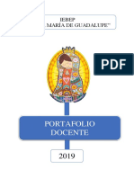 Avance V1 - Portafolio Docente