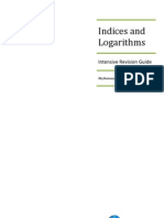 Indices and Logarithm Notes