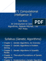 TCI 3371 Computational Intelligence II