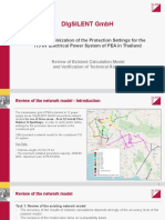 Digsilent GMBH: P1843 - Optimization of The Protection Settings For The 115 KV Electrical Power System of PEA in Thailand