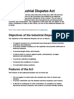 Industrial Disputes Act