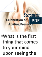 CL Lesson #1 The Sacraments