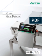 Anritsu M5 Metal Detector Brochure