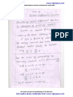 Ma6351 Tpde m3 Notes Rejinpaul PDF