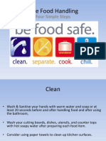 Safe Food Handling: Four Simple Steps