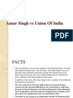 Amar Singh Vs Union of India