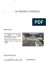 Pavimento Flexible o Asfaltico