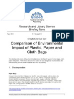 Decomposition of Paper and Plastic