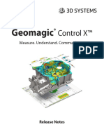 GeomagicControlX ReleaseNotes