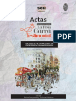 Actas Encuentro de Cronistas PDF