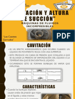 Cavitacion y Altura de Succion