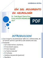 Tema 8 Evaluacion Del Movimiento en Neurologia