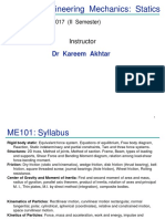 Engineering Mechanics: Statics