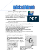 Operaciones Básicas de Laboratorio