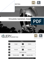 Encuesta Nacional Mayo 2019 Informe QueryArgentina - Com M&R