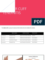 Rotator Cuff Tendinitis