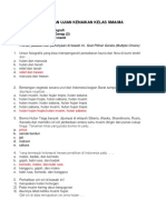 Soal 1 UKK Geografi XI