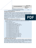 Acta de Constitución UNA PUNO 15