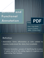 Genome Functional Annotation