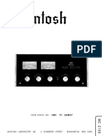 Adi Amplificator Mcintosh 2105 Service Manual Sandra