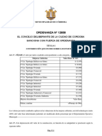 2019 Precios Tasas Cordoba - Municipalidad PDF