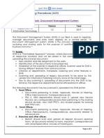 For The Task: Document Management System: Standard Operating Procedures (SOP)