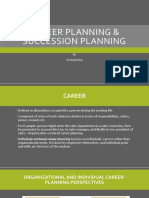 Career Planning & Succession Planning